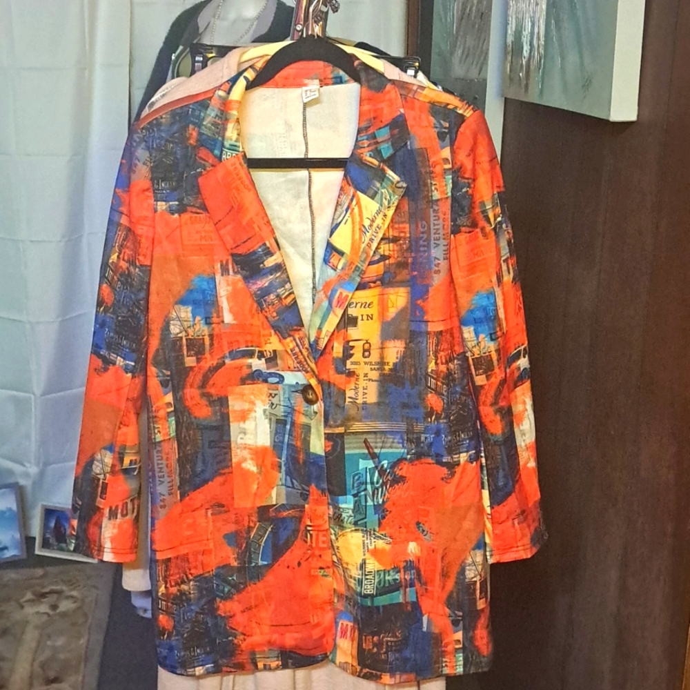 Color, fun blazer